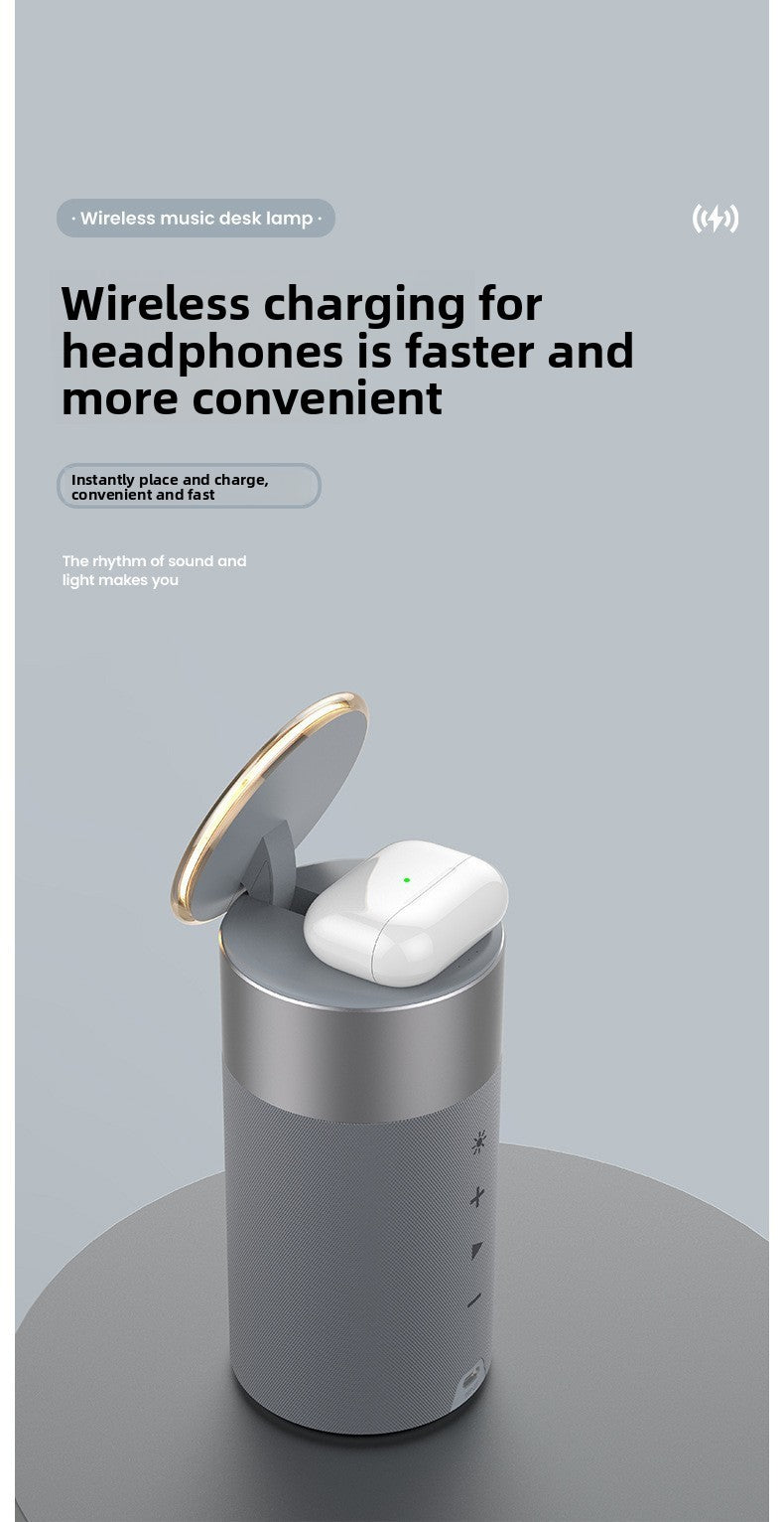 Invara VibeDock – 3-in-1 Wireless Speaker, Charger & Mood Light