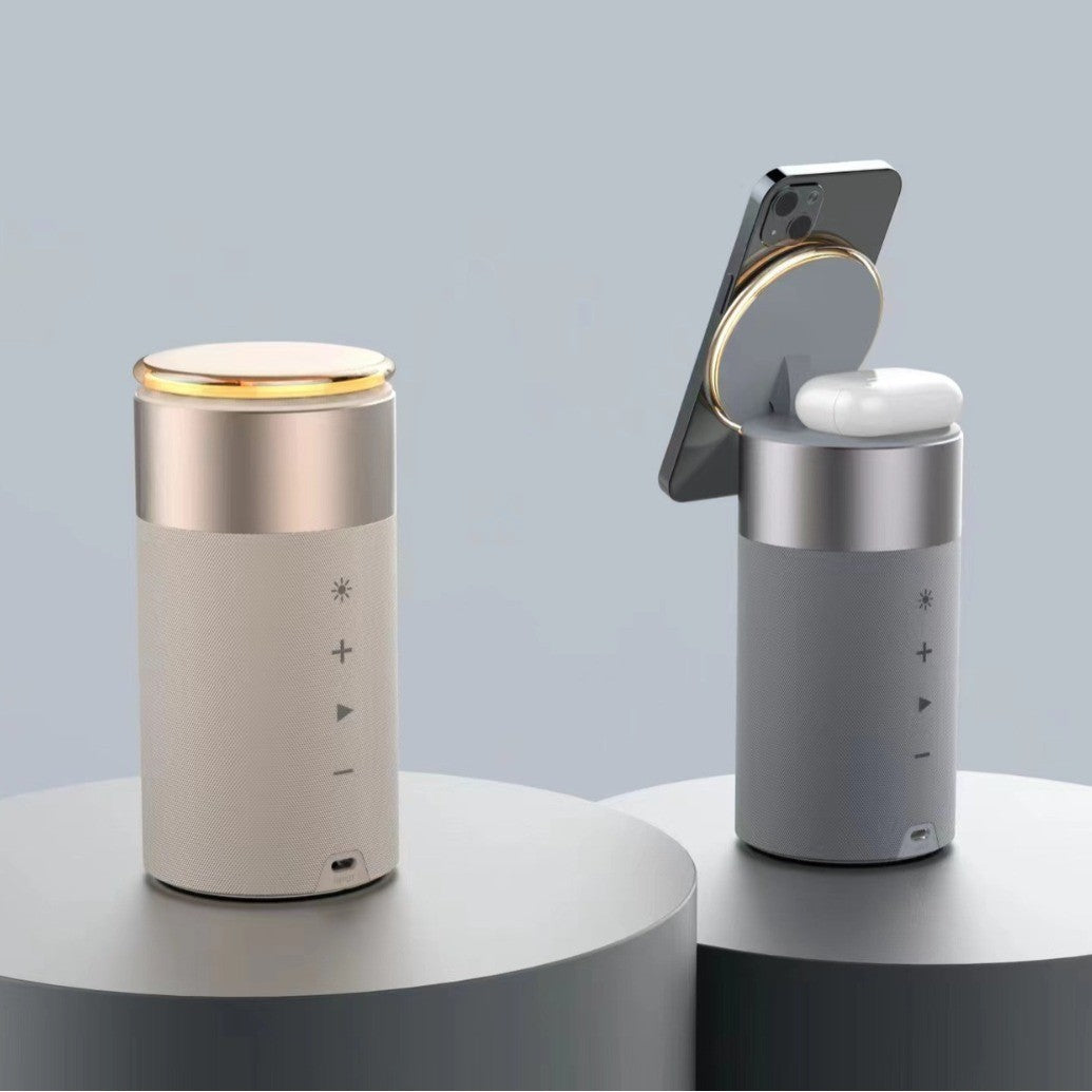 Invara VibeDock – 3-in-1 Wireless Speaker, Charger & Mood Light