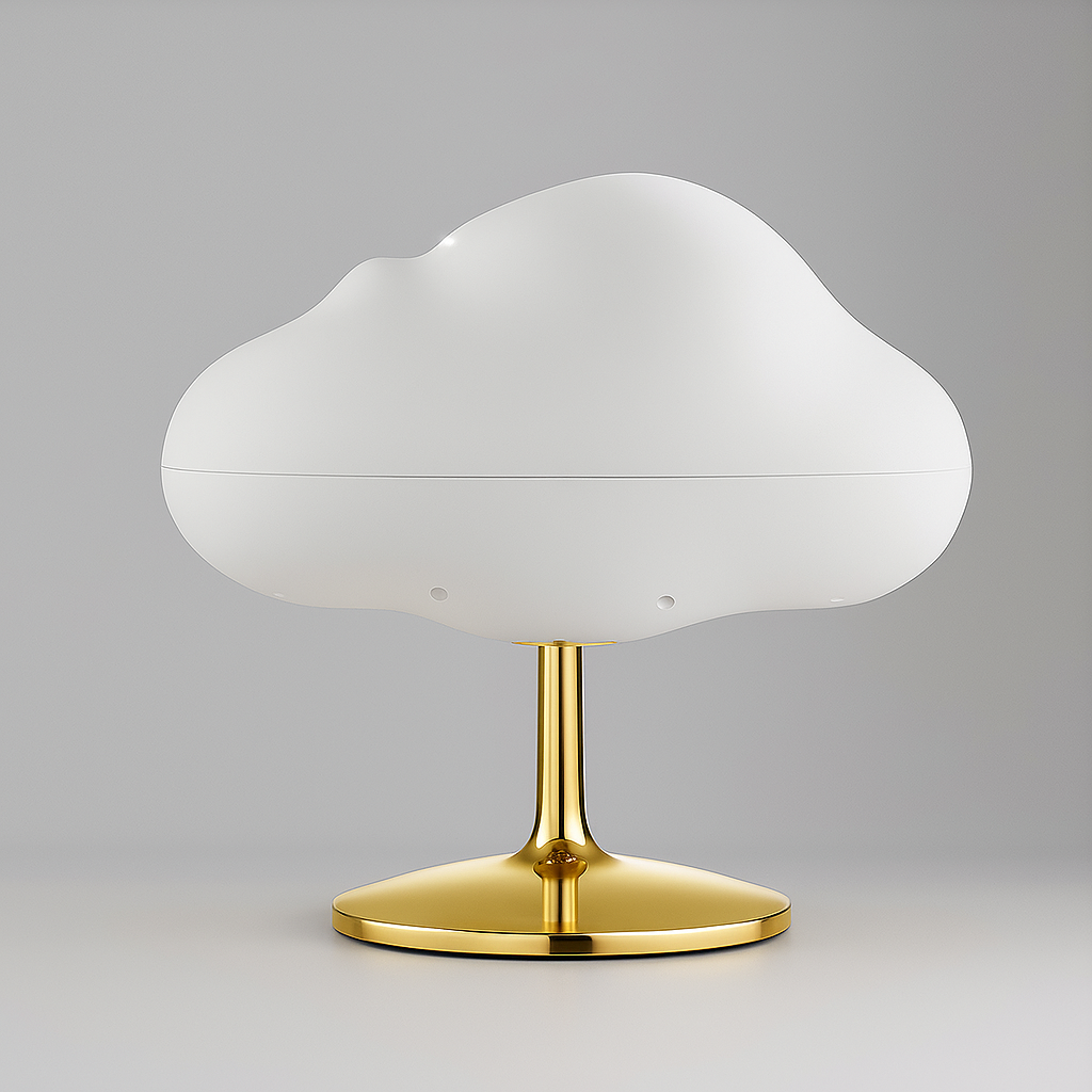 Invara Cirra – Cloud Diffuser & Humidifier | LED Mist Light for Modern Bedroom & Home Décor