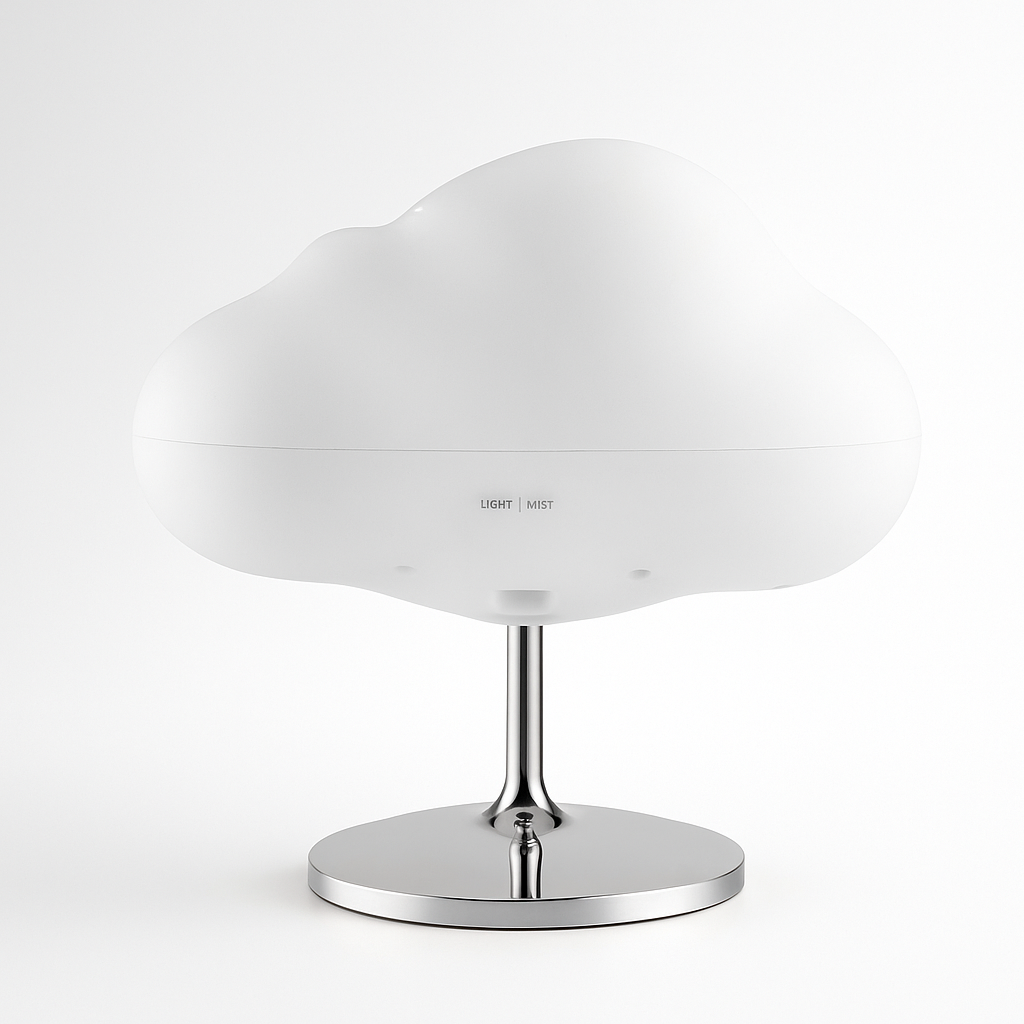 Invara Cirra – Cloud Diffuser & Humidifier | LED Mist Light for Modern Bedroom & Home Décor