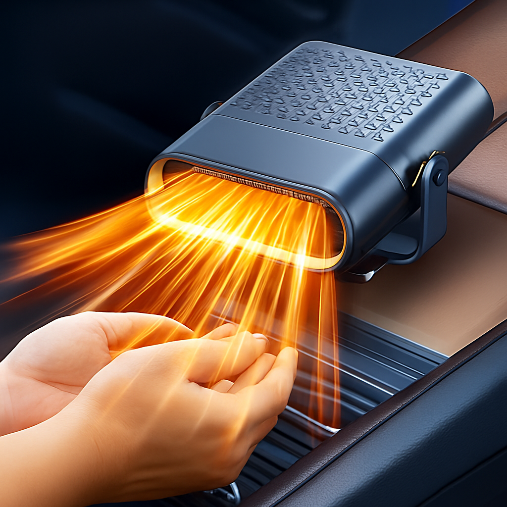Invara HeatFlex V2 – Portable Car Heater and Air Circulator for Fast Warm-Up
