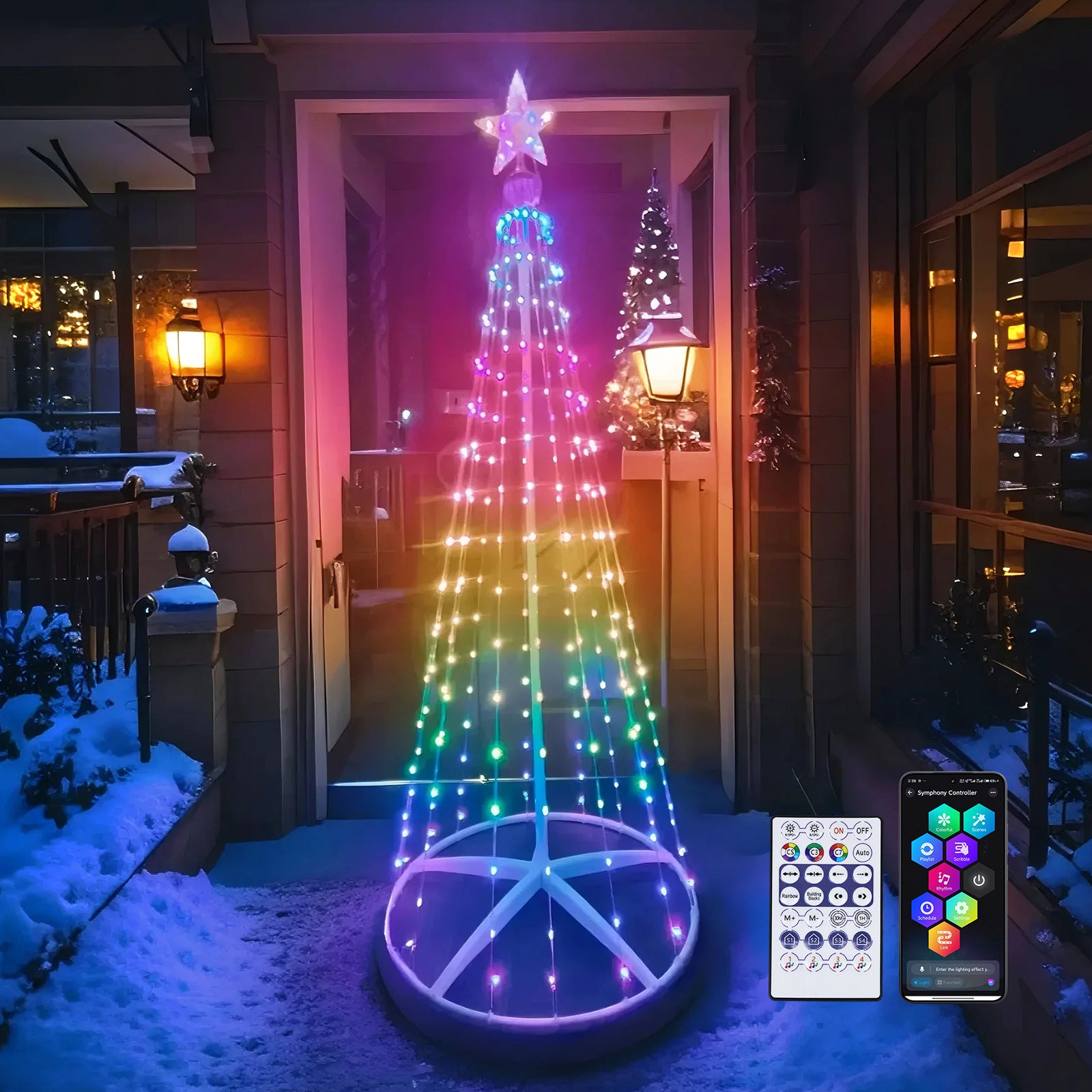 Invara Aurora - LED Christmas Tree RGB
